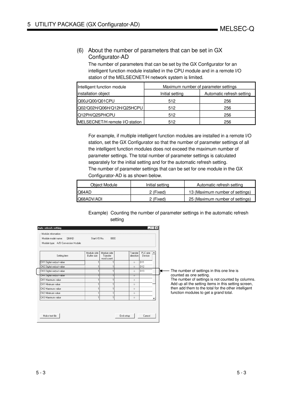 Mitsubishi Electronics Q64AD, Q68ADI, Q68ADV user manual Q00J/Q00/Q01CPU, MELSECNET/H remote I/O station 