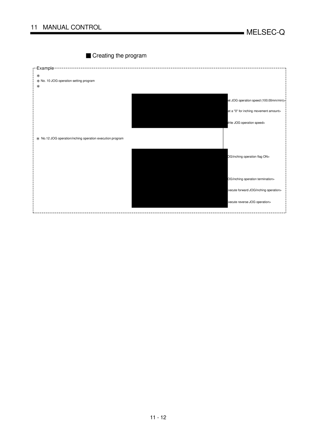 Mitsubishi Electronics QD75P, QD75D user manual Creating the program 