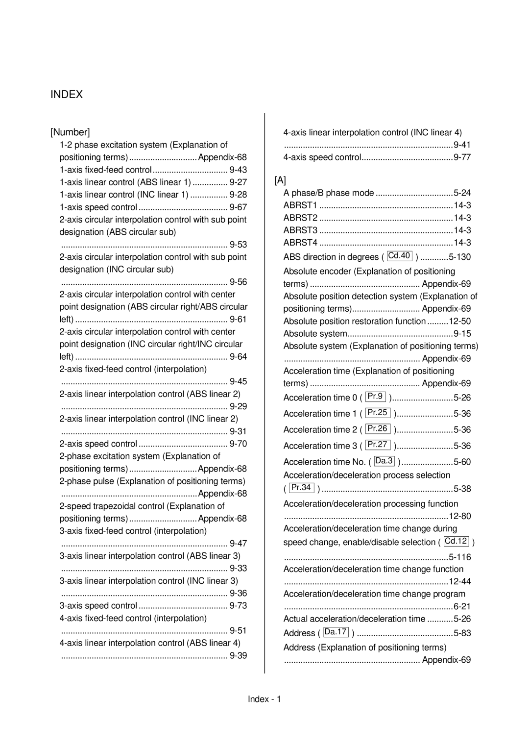 Mitsubishi Electronics QD75D, QD75P user manual Number 