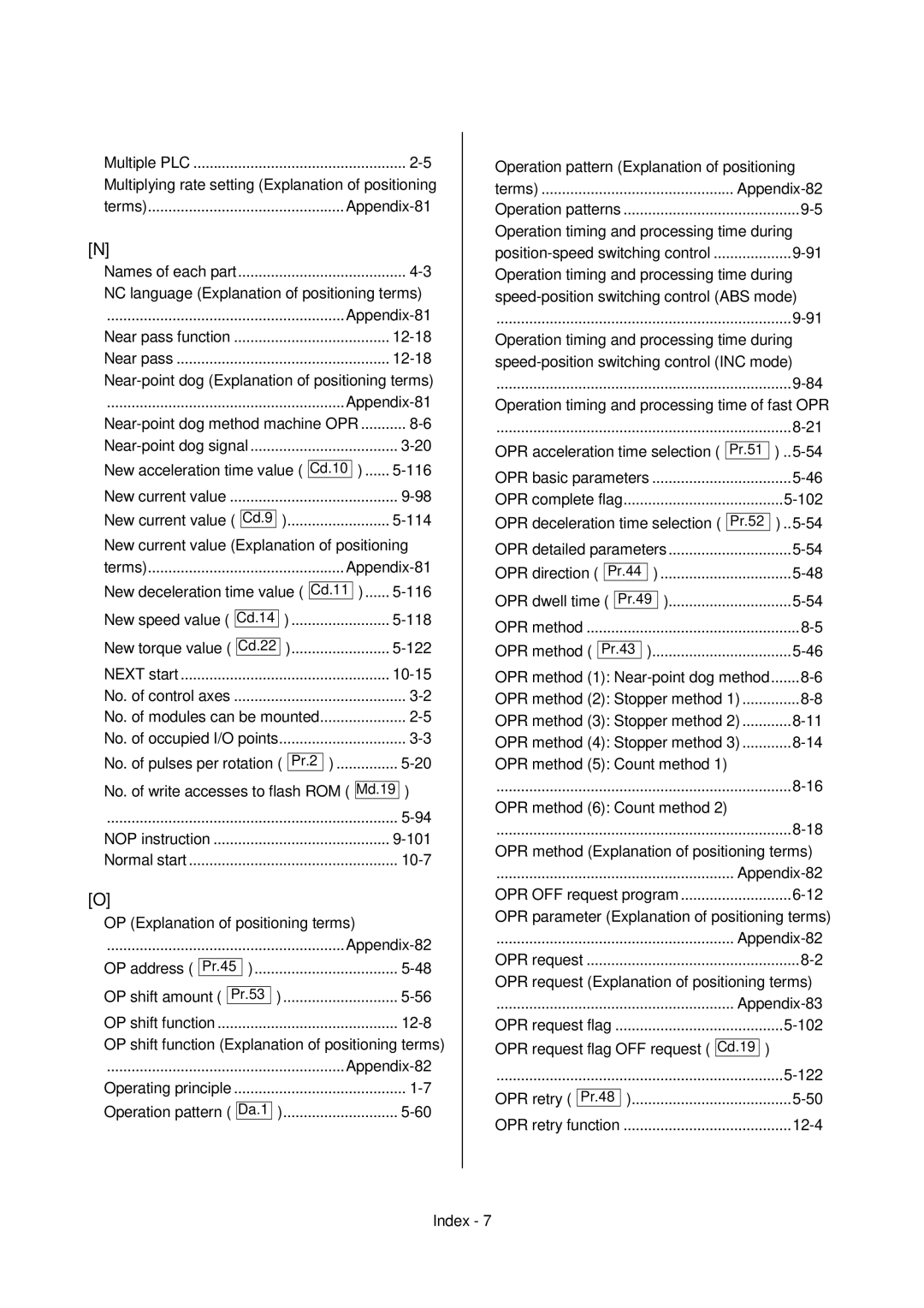 Mitsubishi Electronics QD75D Multiplying rate setting Explanation of positioning, 12-18, New current value, 118, 10-15 