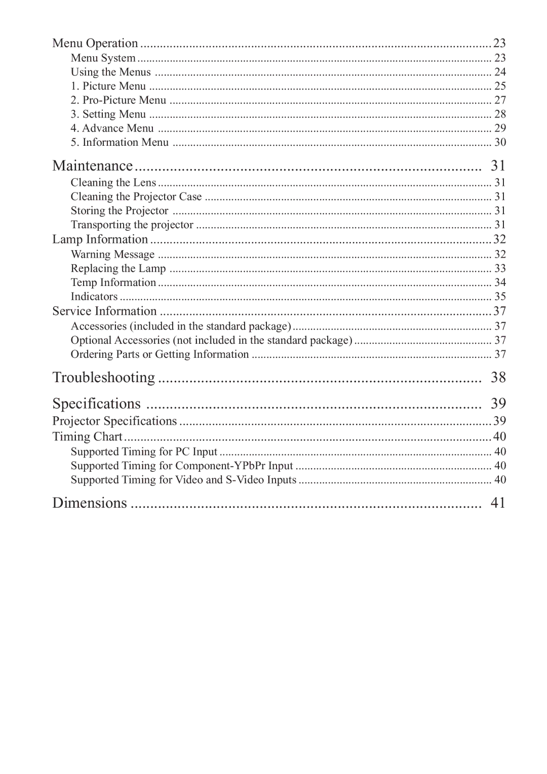 Mitsubishi Electronics SE2U user manual Dimensions 