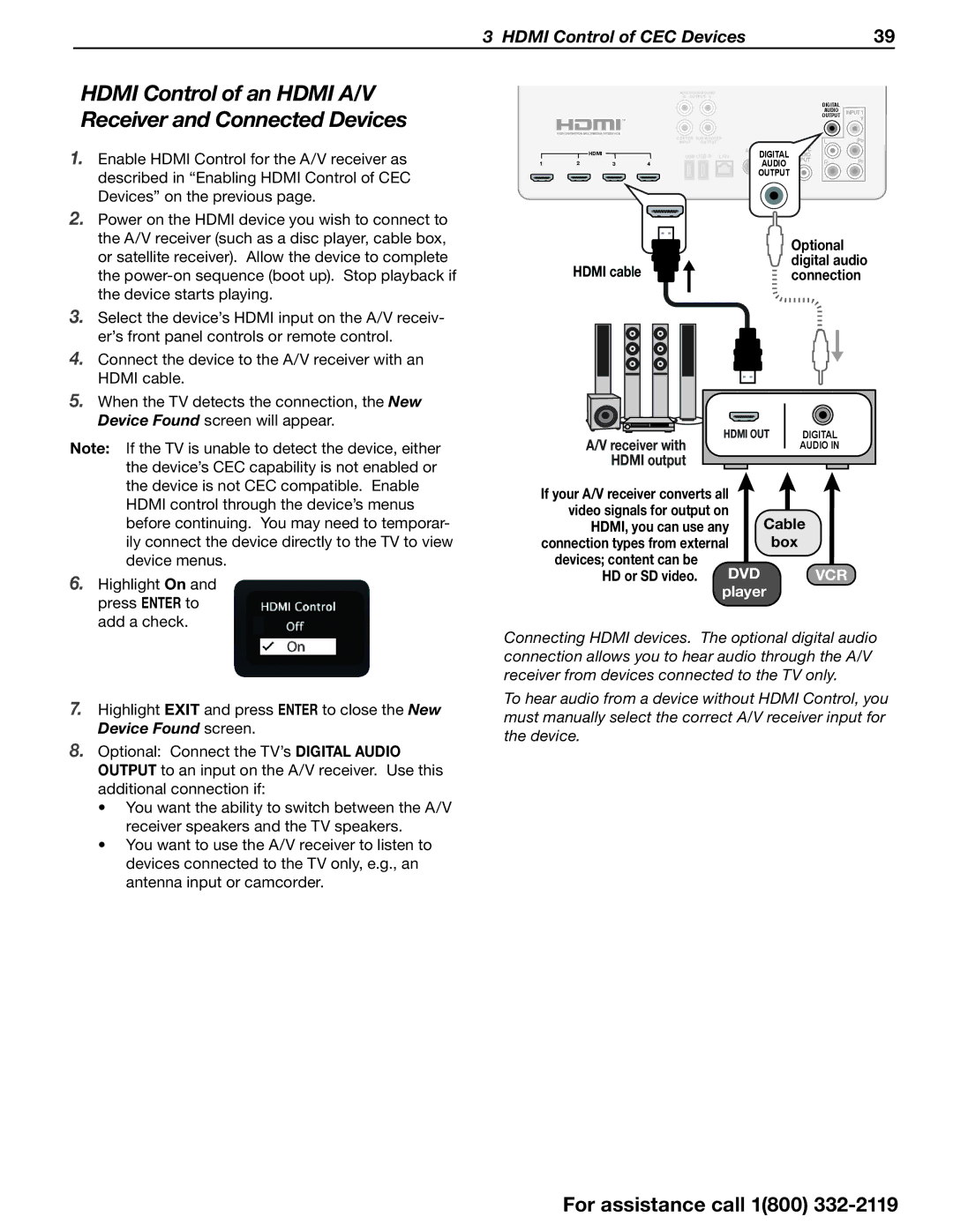 Mitsubishi Electronics SERIES 742 manual Optional, Hdmi output, Cable, HDMI, you can use any, Box, HD or SD video 