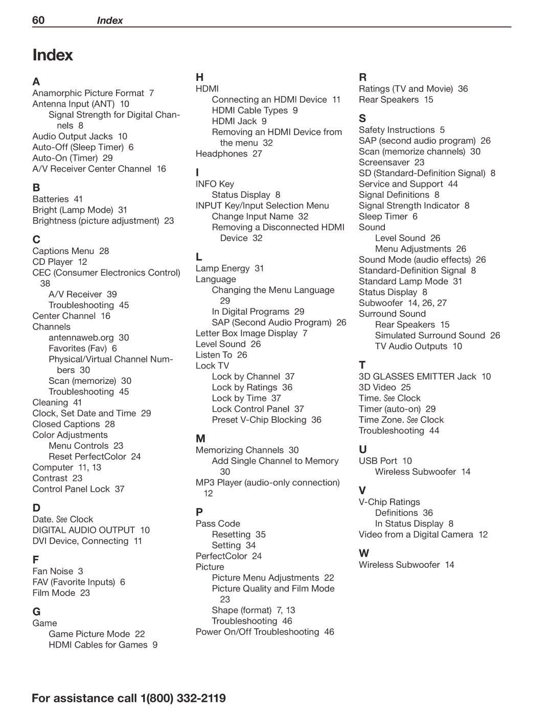 Mitsubishi Electronics SERIES 742 manual Index 