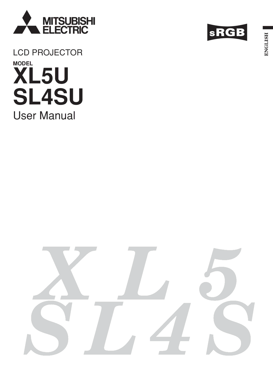 Mitsubishi Electronics SL4SU user manual 4 S 