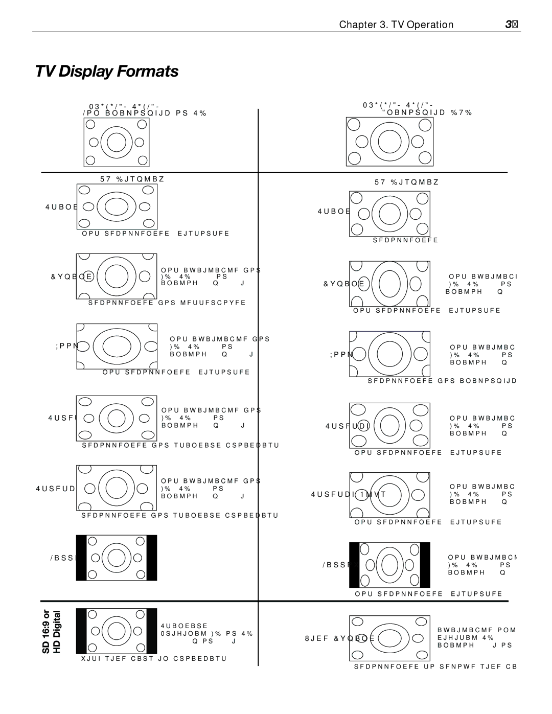 Mitsubishi Electronics WD-52526 manual POBOBNPSQIJDPS4% 