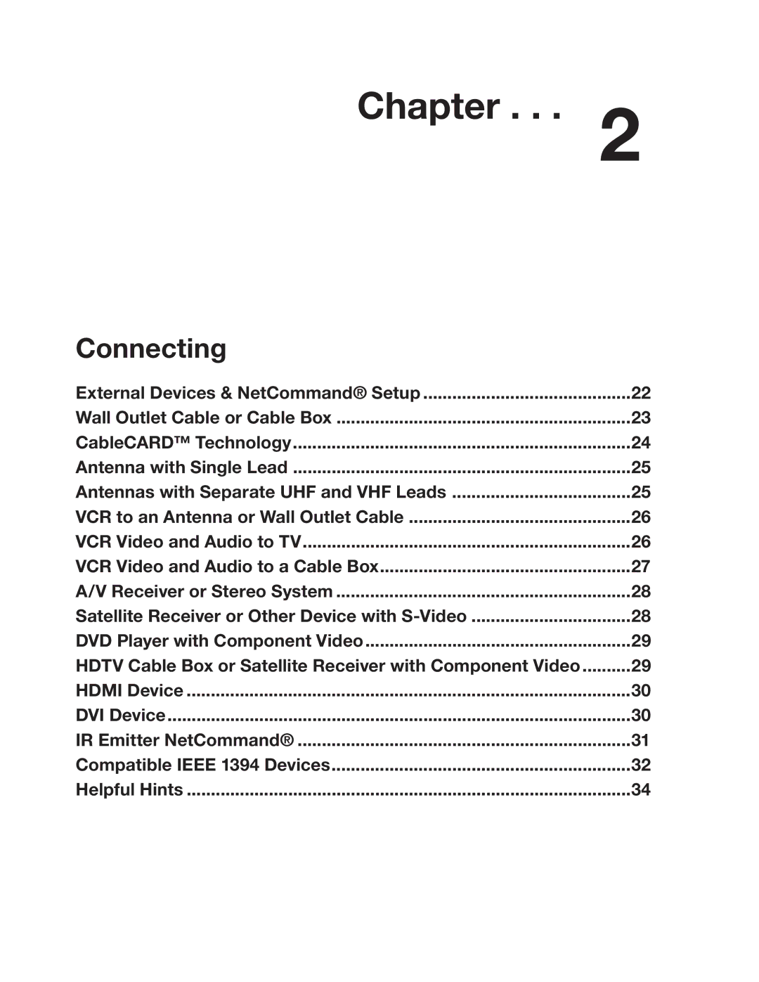 Mitsubishi Electronics WD-52527 manual Connecting, DVD Player with Component Video 