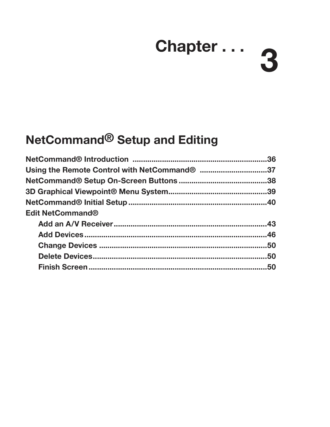 Mitsubishi Electronics WD-52527 manual NetCommand Setup and Editing 