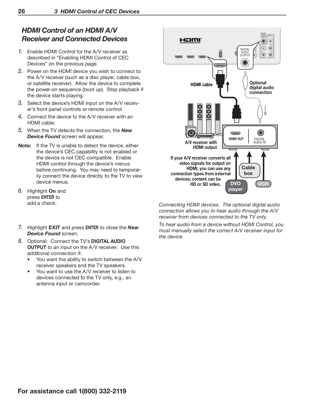 Mitsubishi Electronics WD-73CA1, WD-73C11 manual Cable, HDMI, you can use any, Box, HD or SD video 