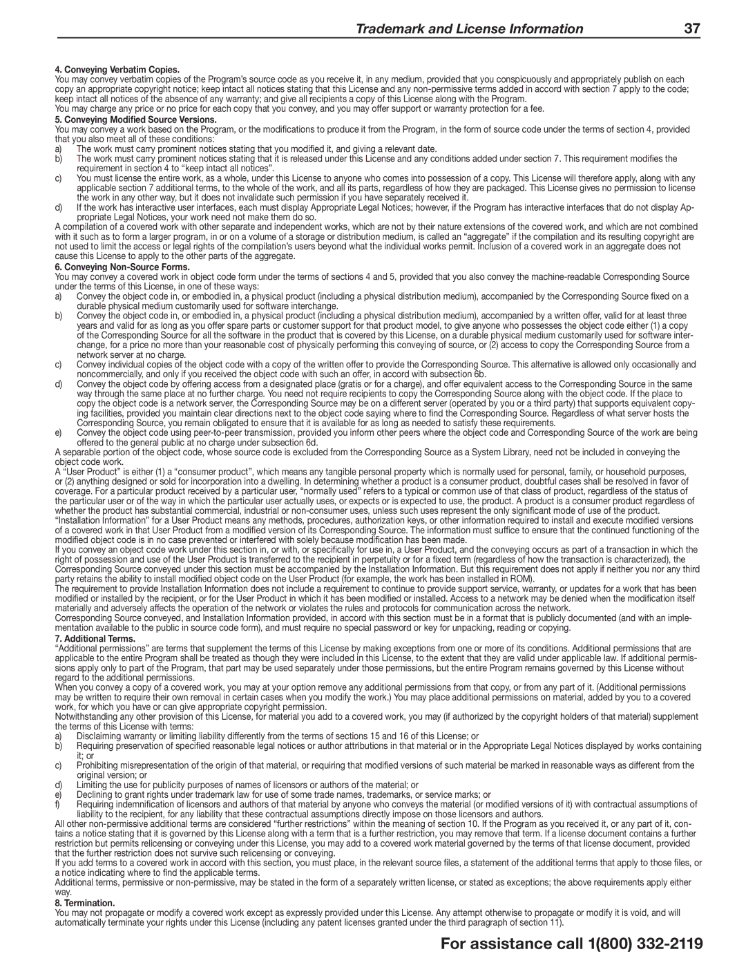 Mitsubishi Electronics WD-73C11, WD-73CA1 manual Conveying Verbatim Copies 