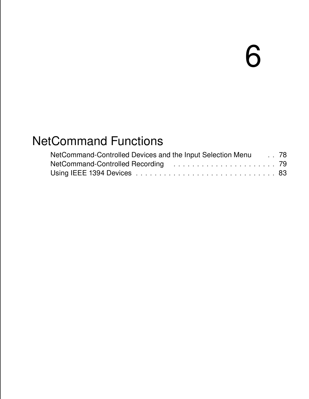 Mitsubishi Electronics WD-Y57aa manual NetCommand Functions 