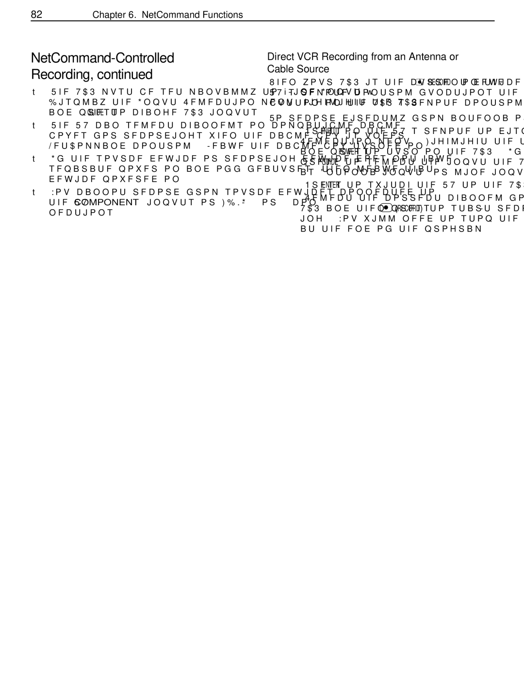 Mitsubishi Electronics WD-Y57aa manual Direct VCR Recording from an Antenna or Cable Source 