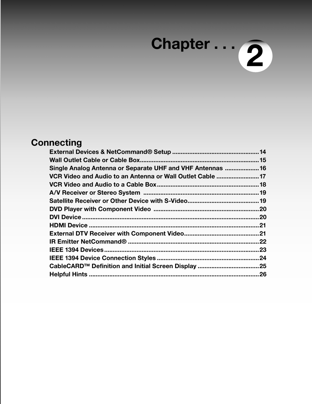 Mitsubishi Electronics WS-65515A, WS-65615A, WS-73615, WS-55515, WS-48515, WS-55615A manual Connecting 