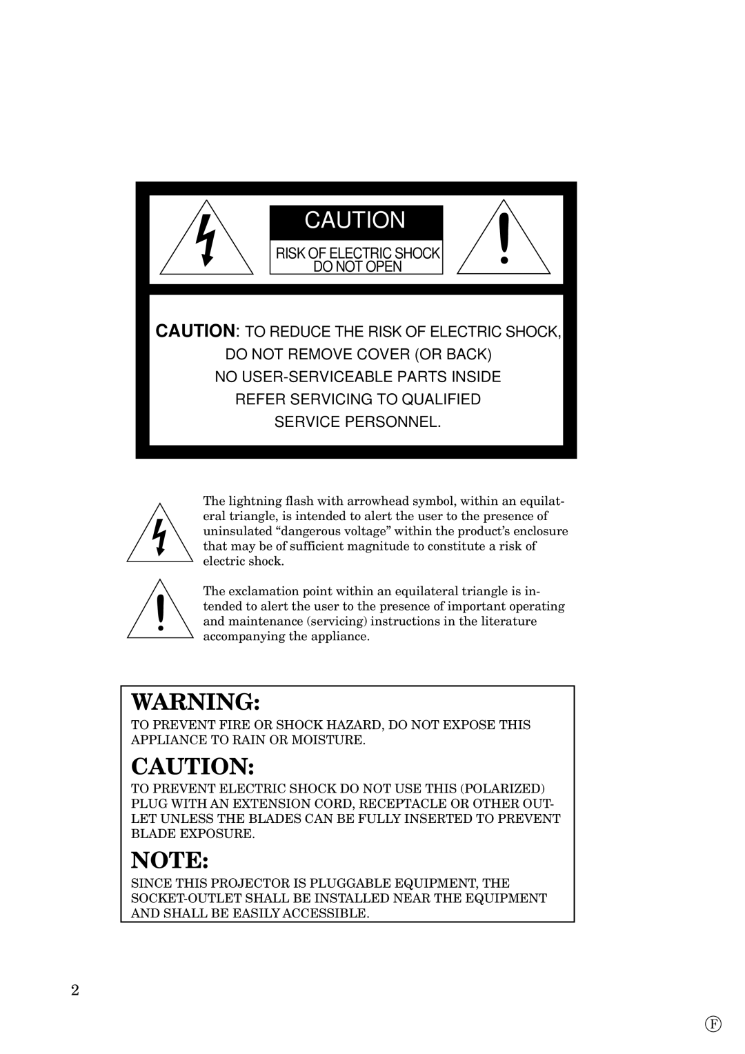 Mitsubishi Electronics X100 manual 