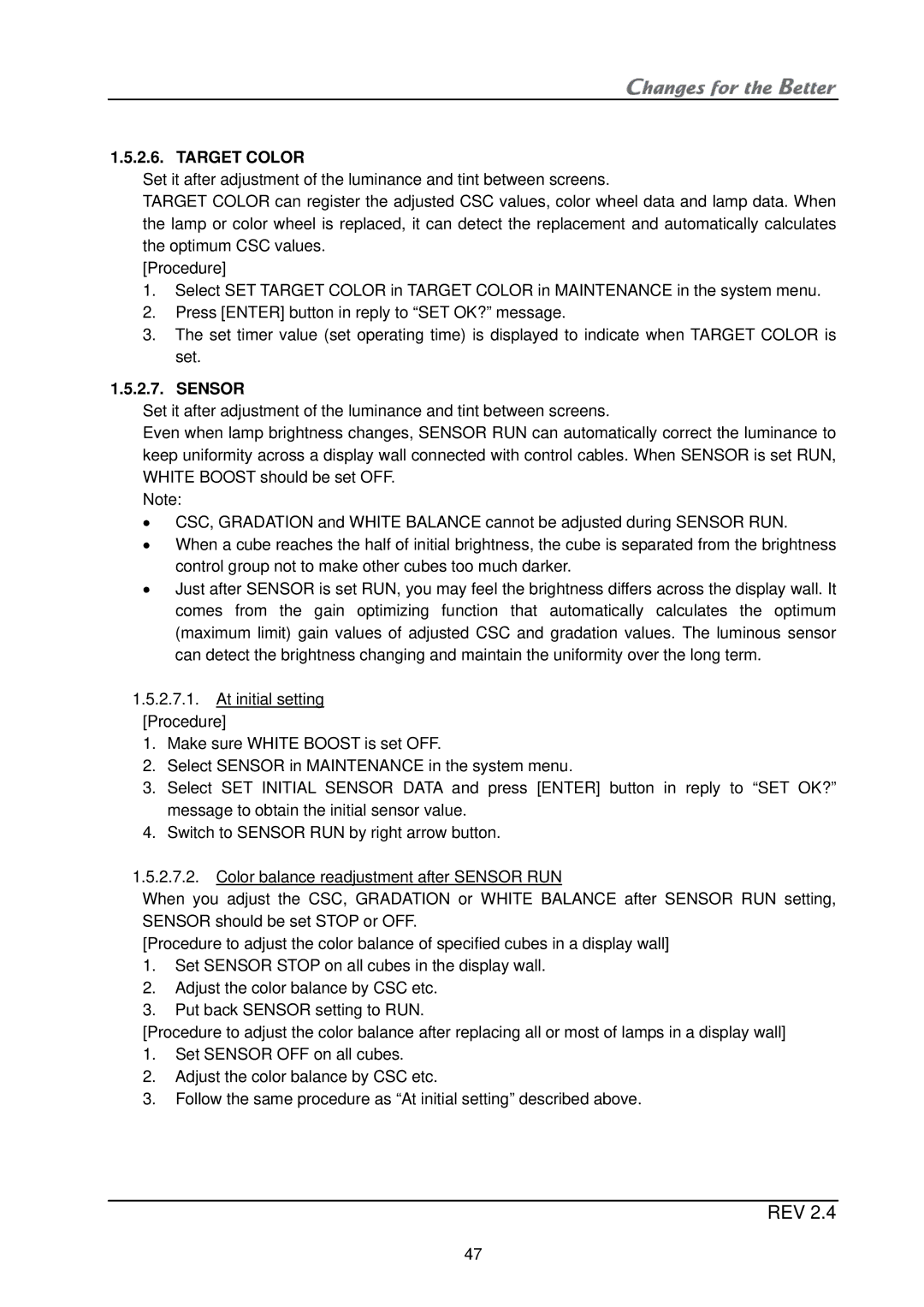 Mitsubishi Electronics XL21, XL50 installation manual Target Color, Sensor 