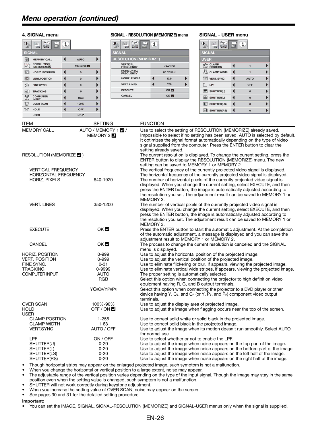 Mitsumi electronic HD8000 user manual EN-26 