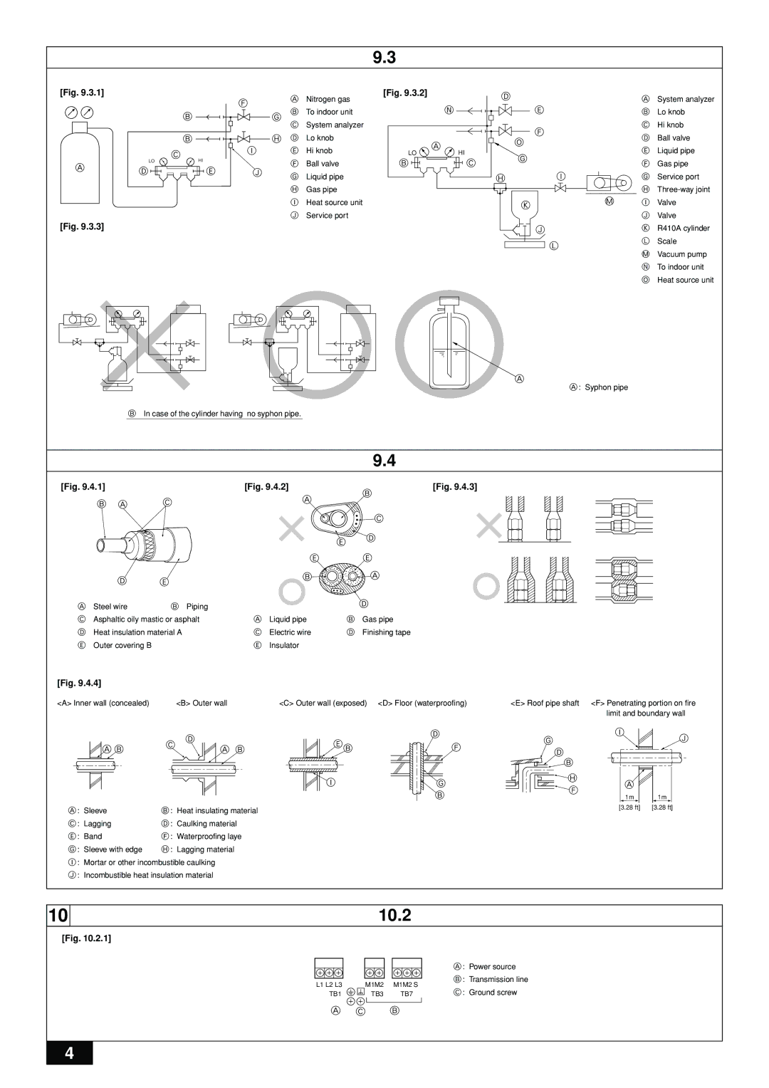 Mitsumi electronic PQHY-P7296TGMU-A installation manual 10.2, E J 