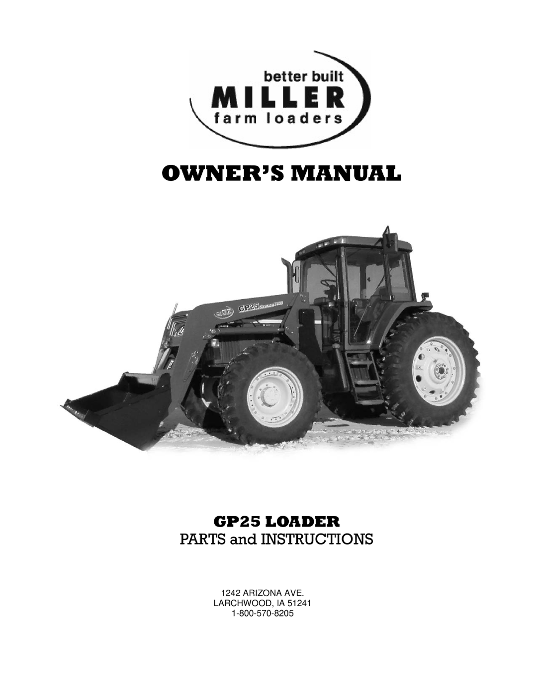 MK Sound owner manual GP25 Loader 