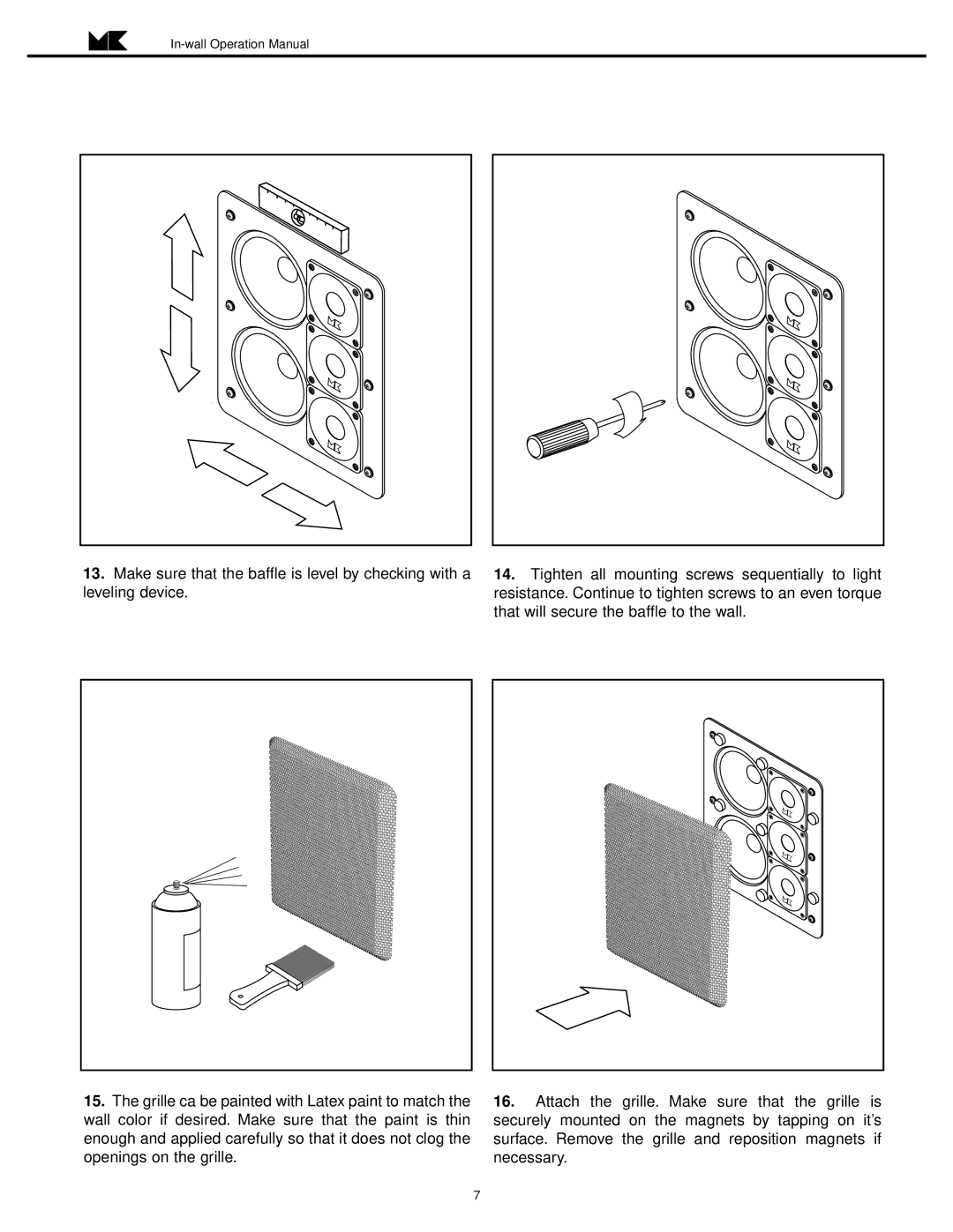 MK Sound SW-150 operation manual 