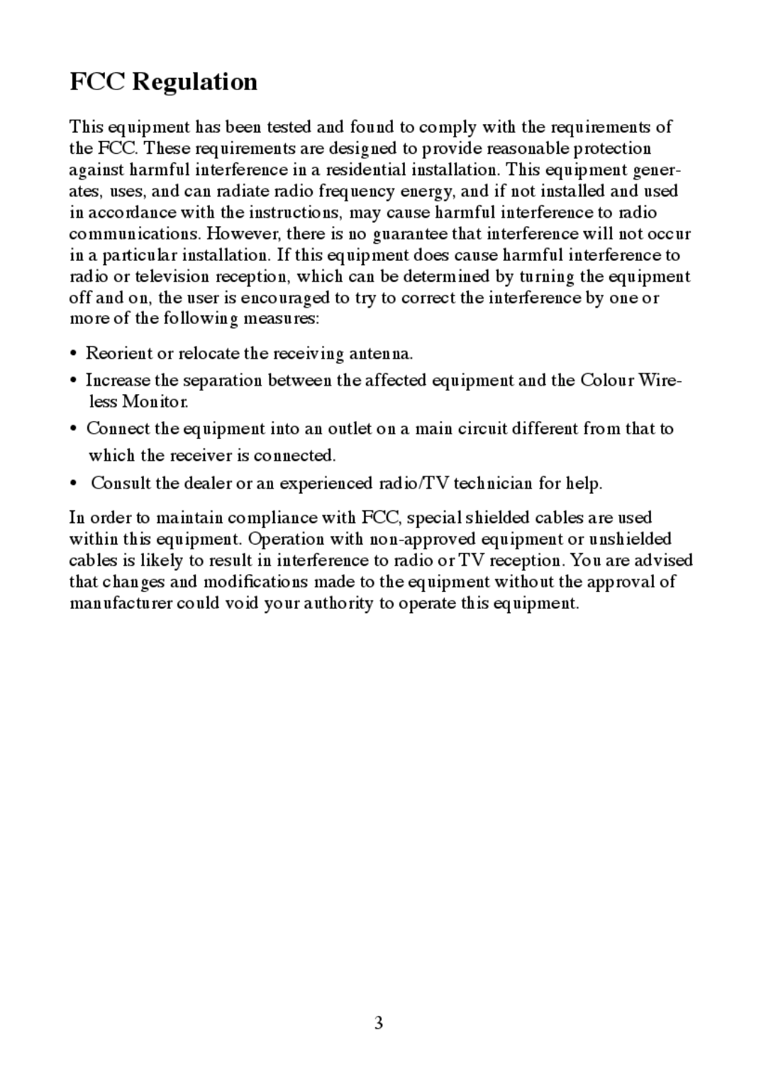 Mobi Technologies 70062 manual FCC Regulation 