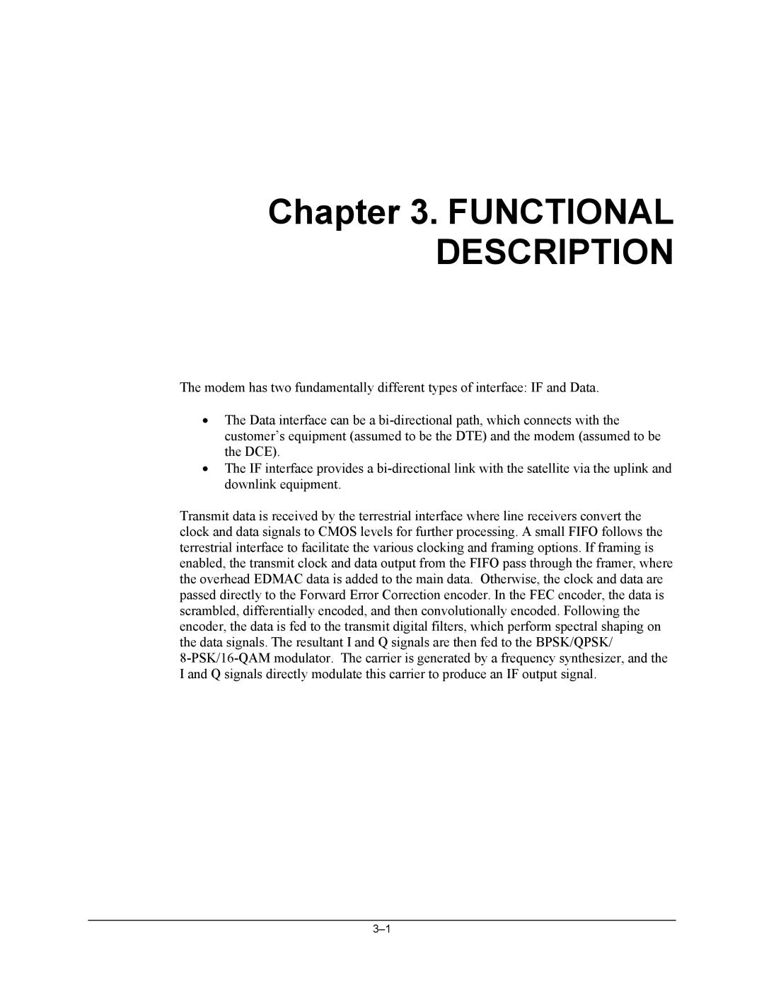 Mocomtech CDM-QX operation manual Functional Description 