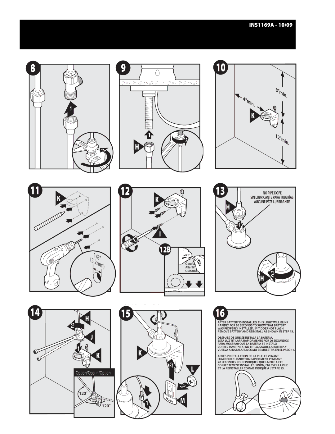 Moen 77200 warranty 12B 