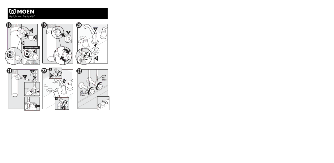 Moen CA84440 warranty Frio 