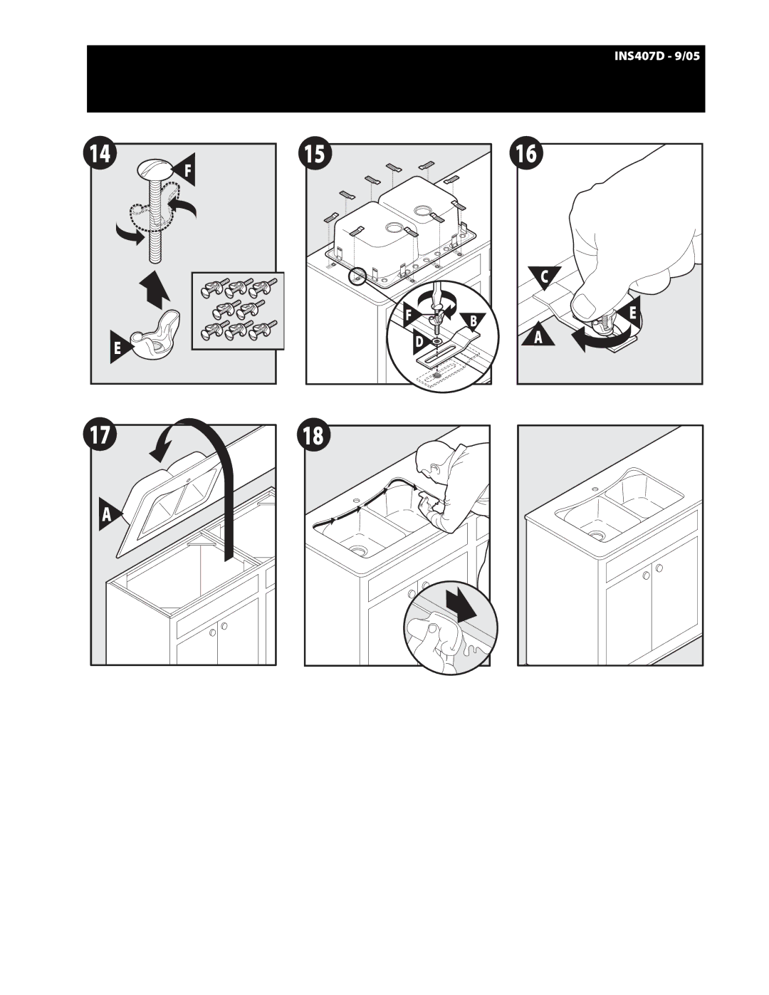 Moen warranty INS407D 9/05 