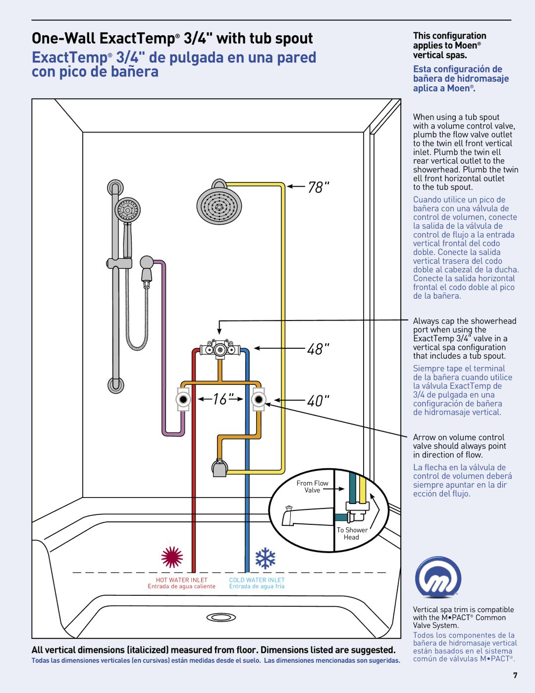 Moen MF2816 manual Valve 