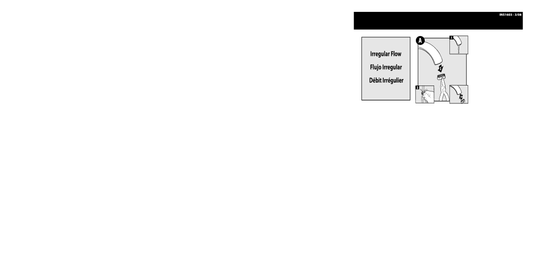 Moen TS41708 Series warranty Irregular Flow 