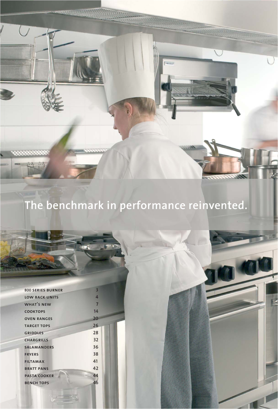 Moffat 800 manual Benchmark in performance reinvented 