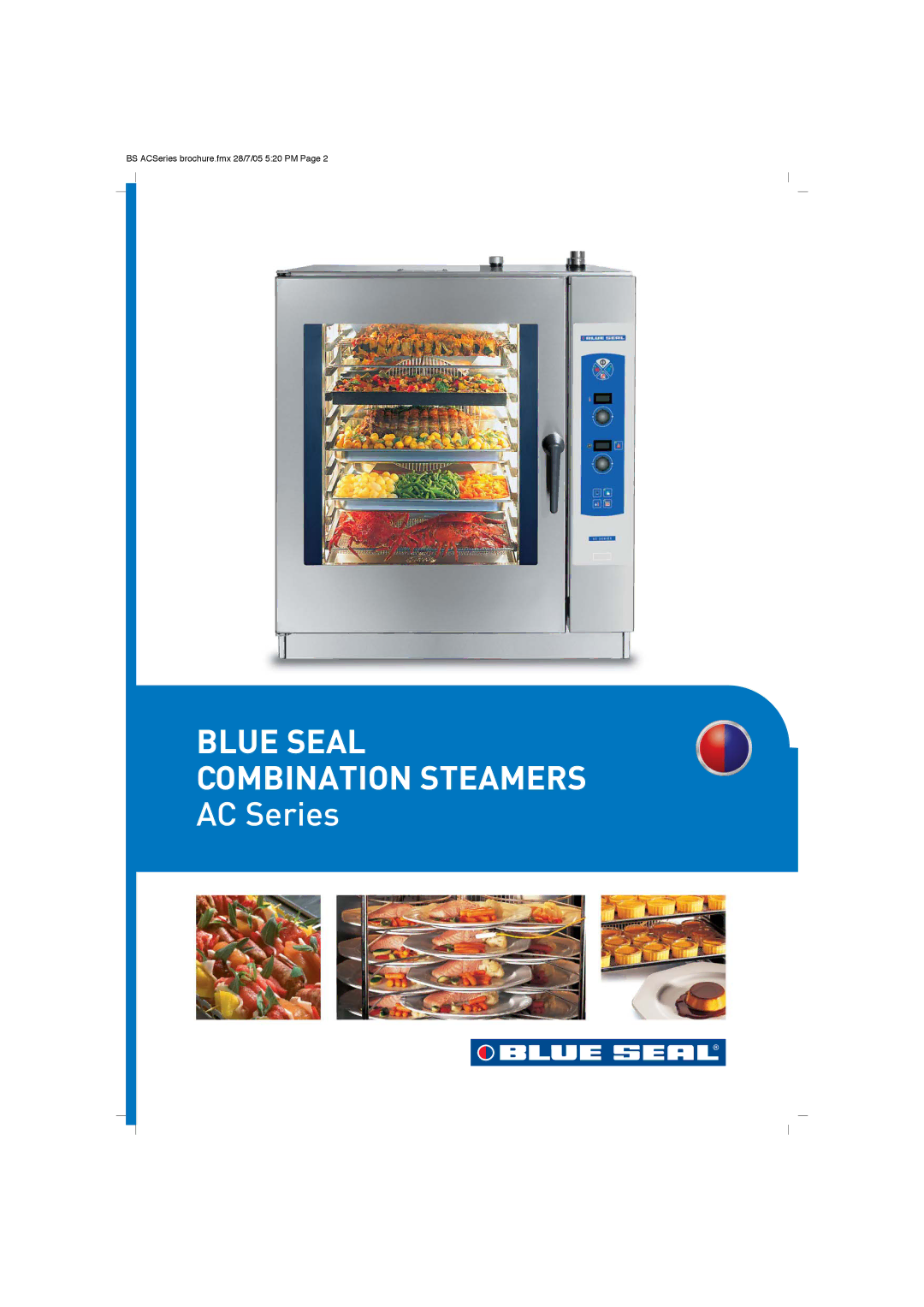 Moffat brochure Blue Seal Combination Steamers AC Series 