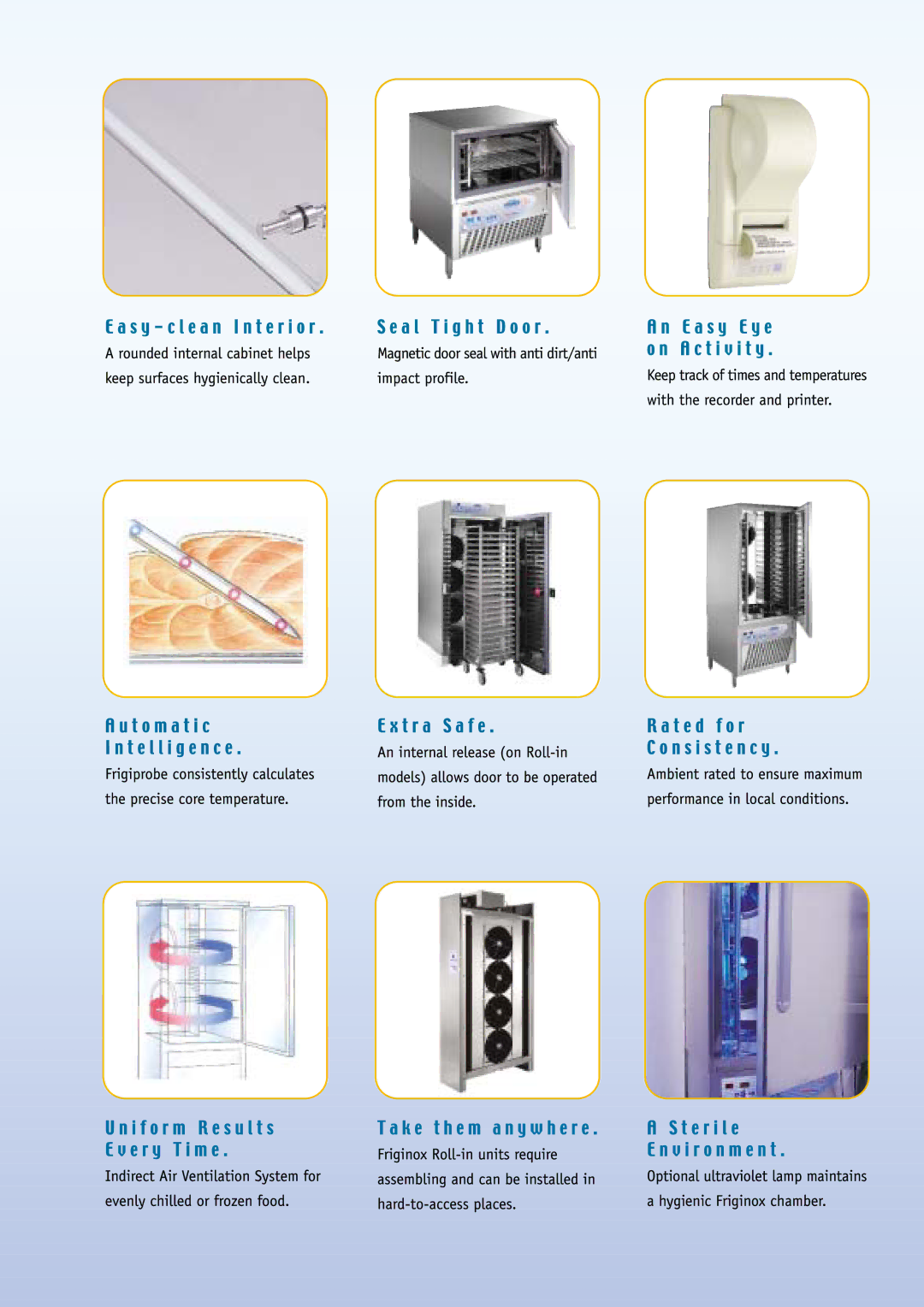 Moffat Blast Chillers and Freezers manual 