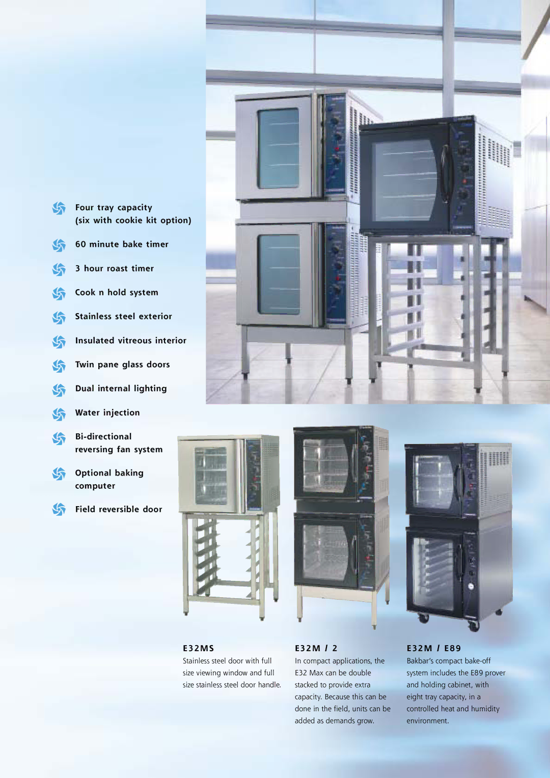 Moffat E31, E25, A311, G32, E85-12, E32Max, E35, E85-8, E2Max, A26, A25, A28 manual E32M / E89 