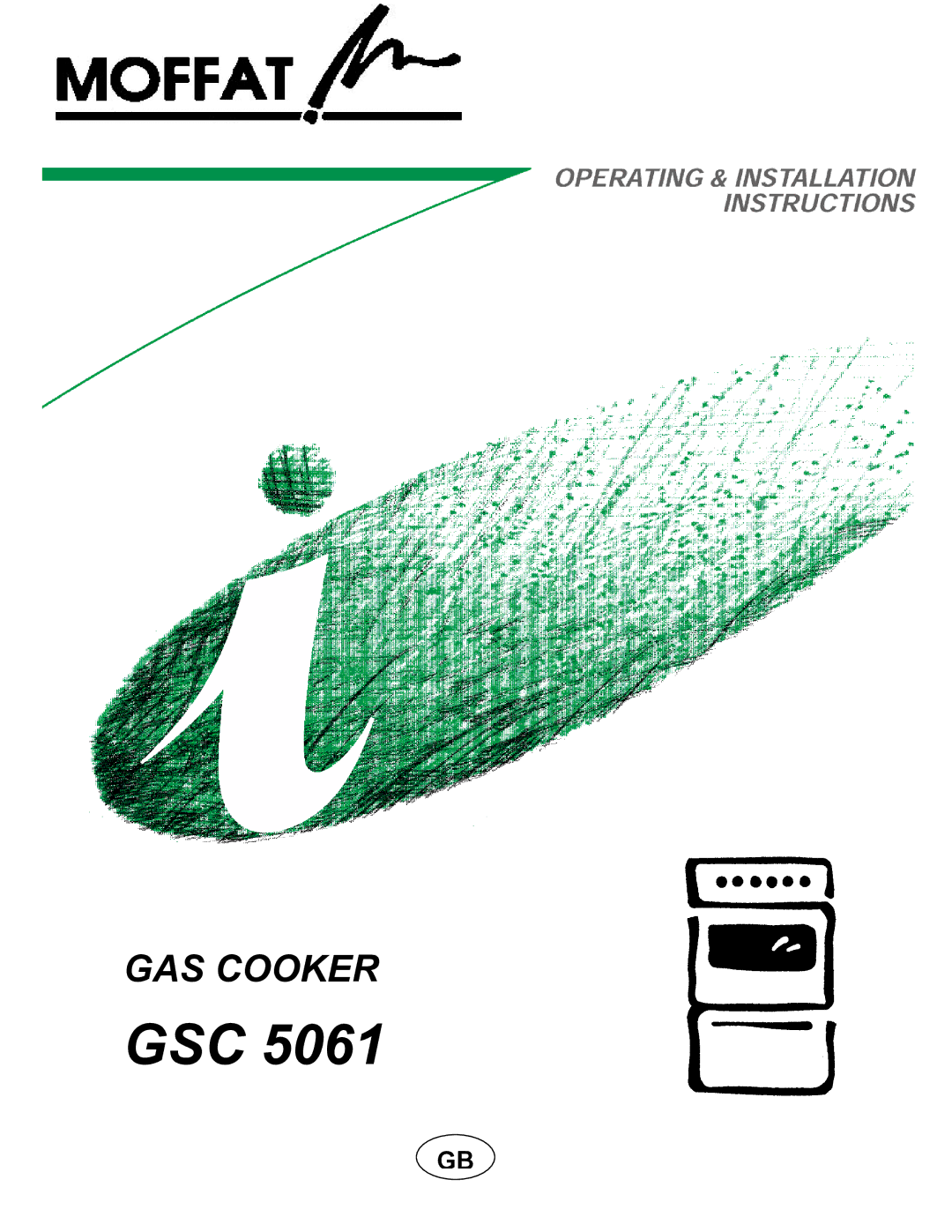 Moffat GSC 5061 manual Gsc 