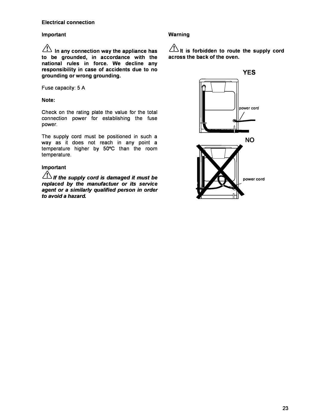 Moffat GSC 5061 manual 