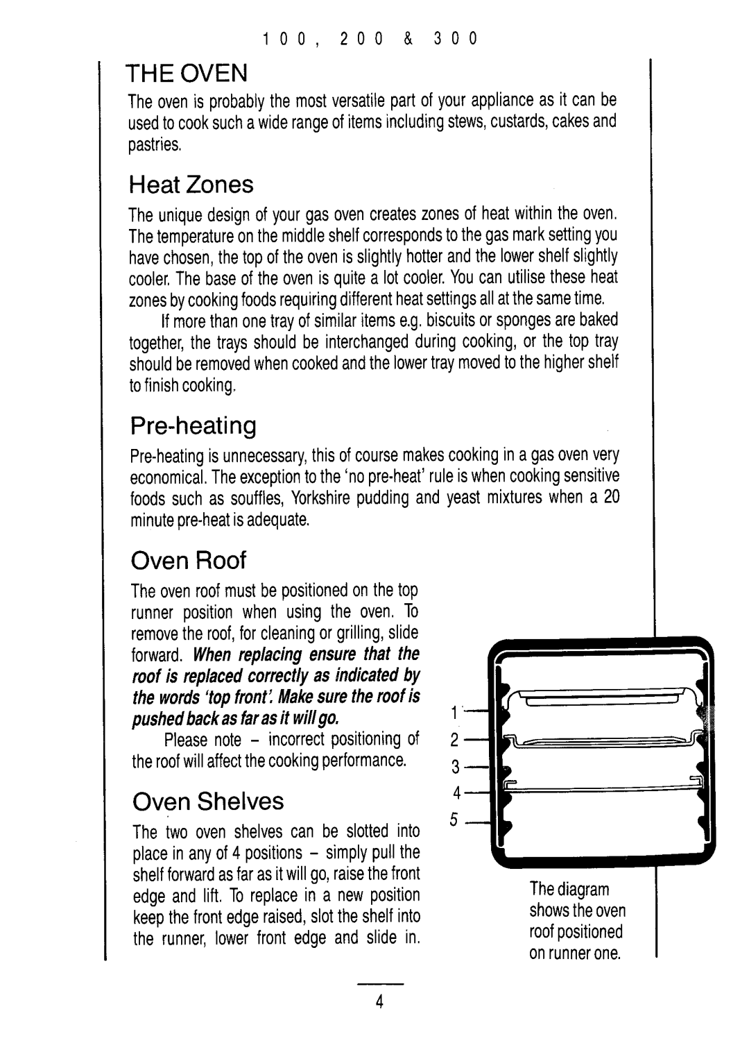 Moffat M300, M200, M100 manual 