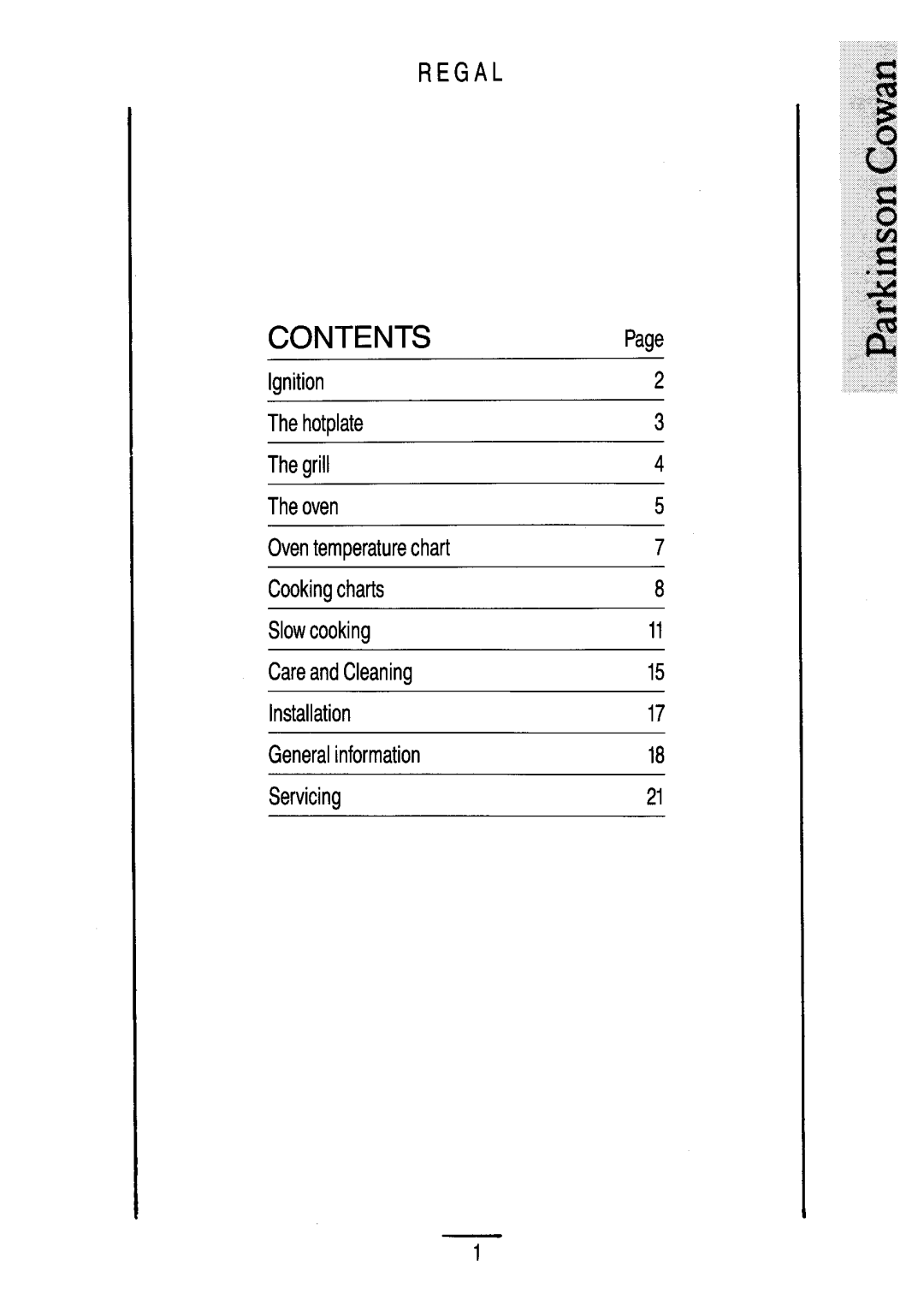 Moffat U04259 manual 