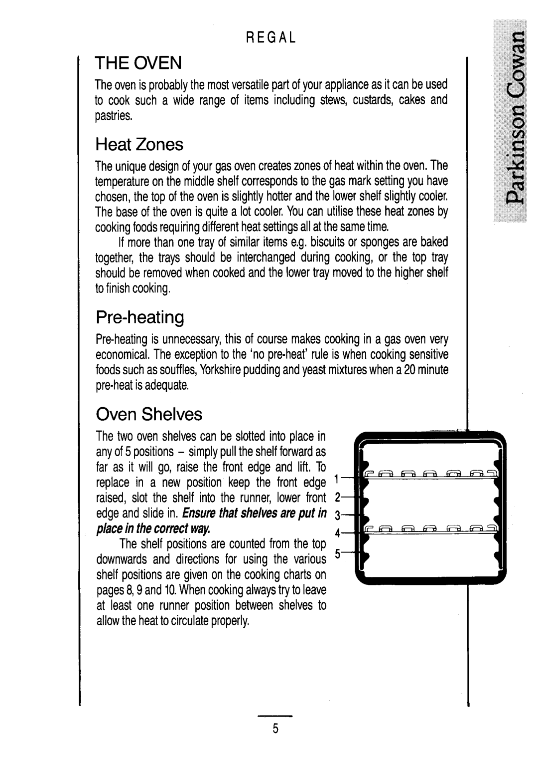 Moffat U04259 manual 