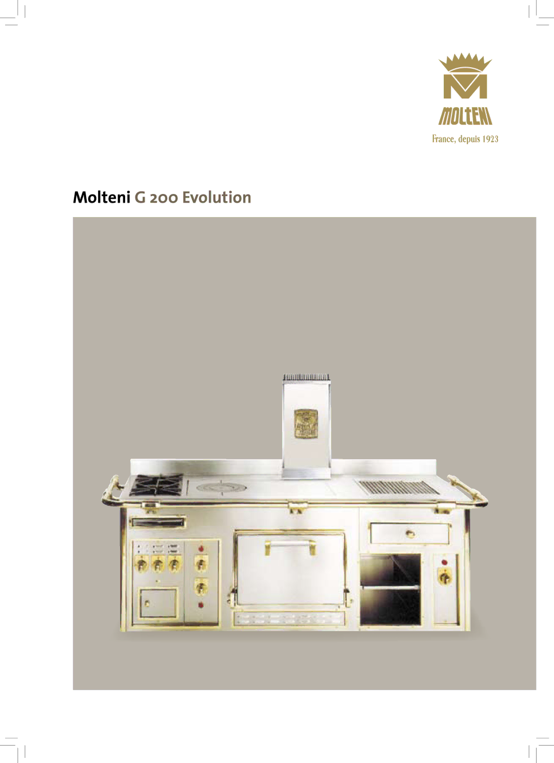 Molteni manual Molteni G 200 Evolution 