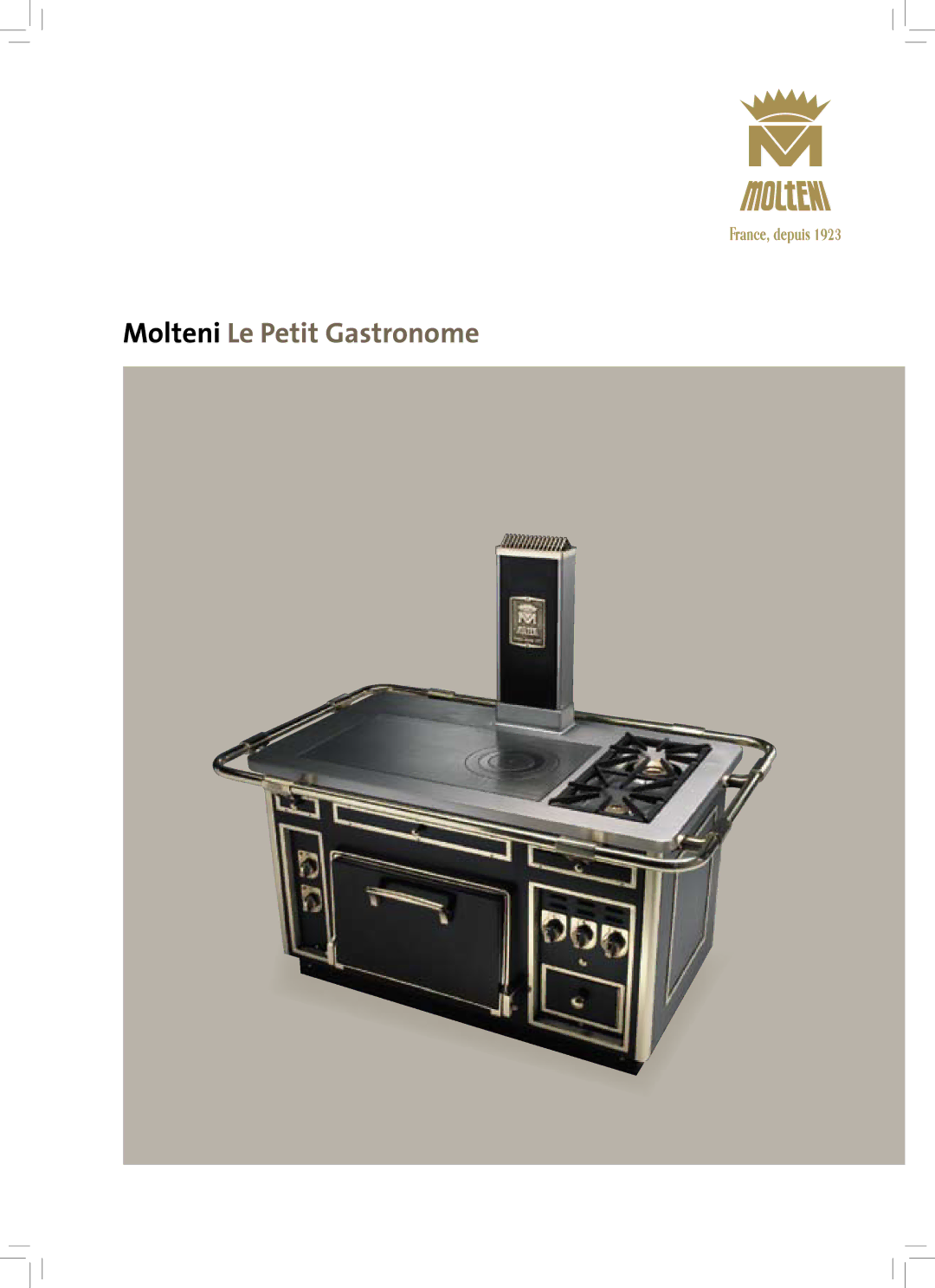 Molteni manual Molteni Le Petit Gastronome 