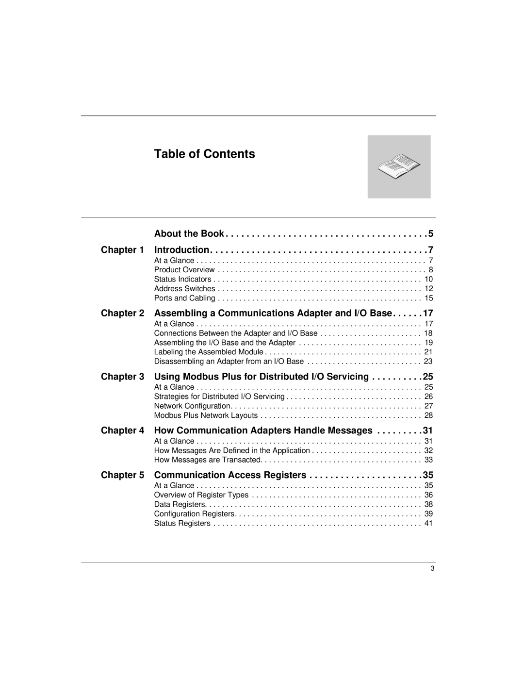 Momentum Sales & Marketing 170 PNT Series manual Table of Contents 