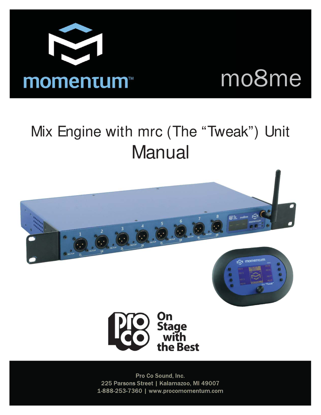 Momentum Sales & Marketing MO8ME manual Mo8me 