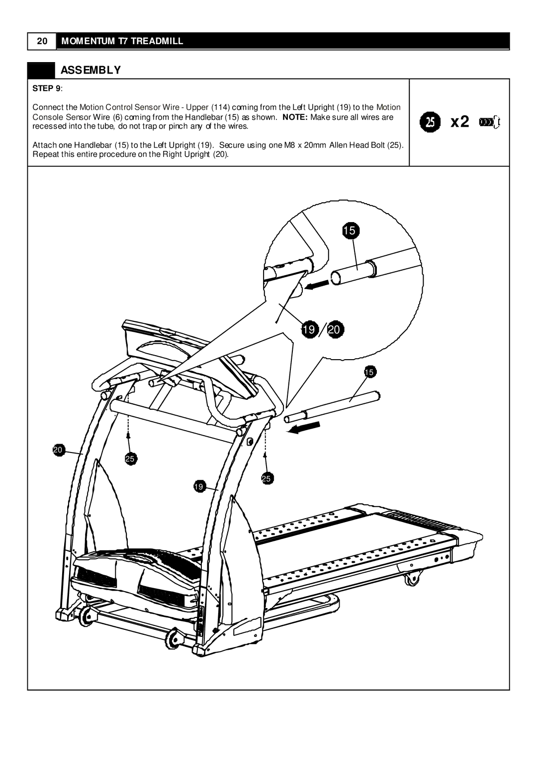 Momentum Sales & Marketing T7 user manual Assembly 