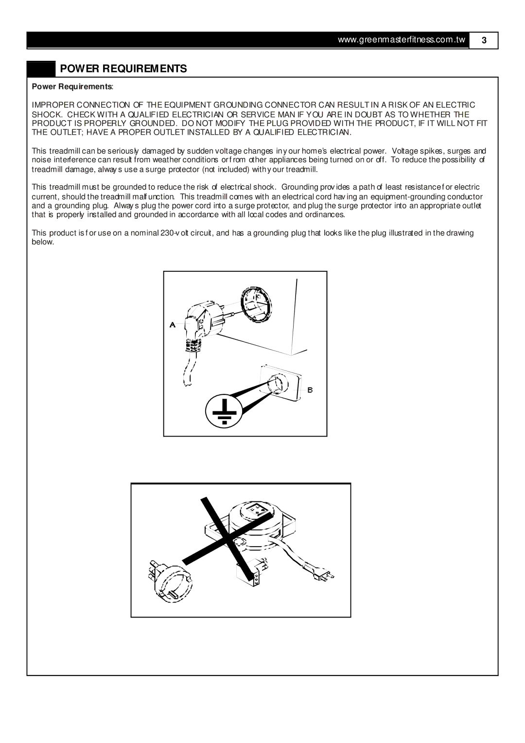 Momentum Sales & Marketing T7 user manual Power Requirements 