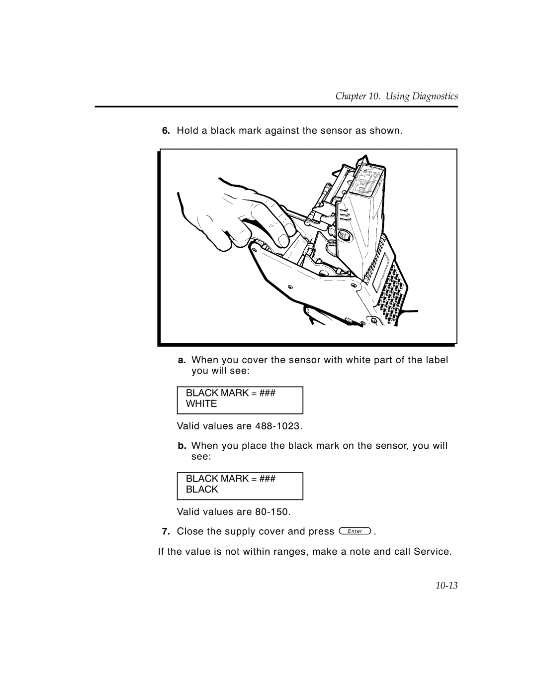 Monarch 6030TM manual 10-13 