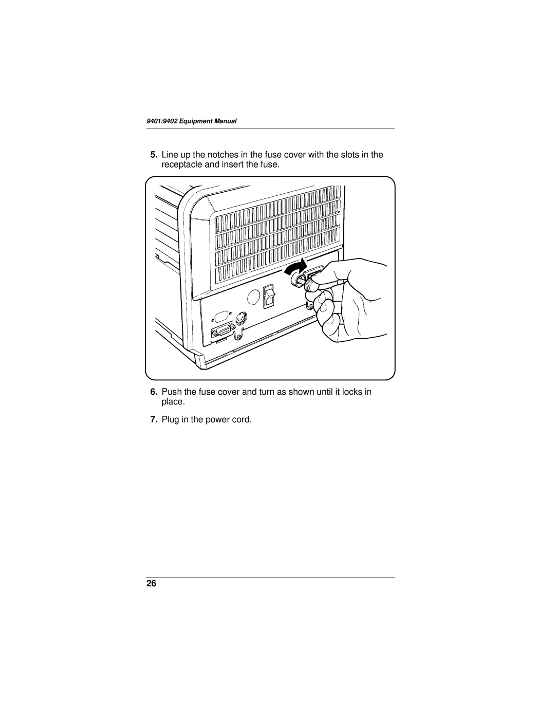 Monarch manual 9401/9402 Equipment Manual 