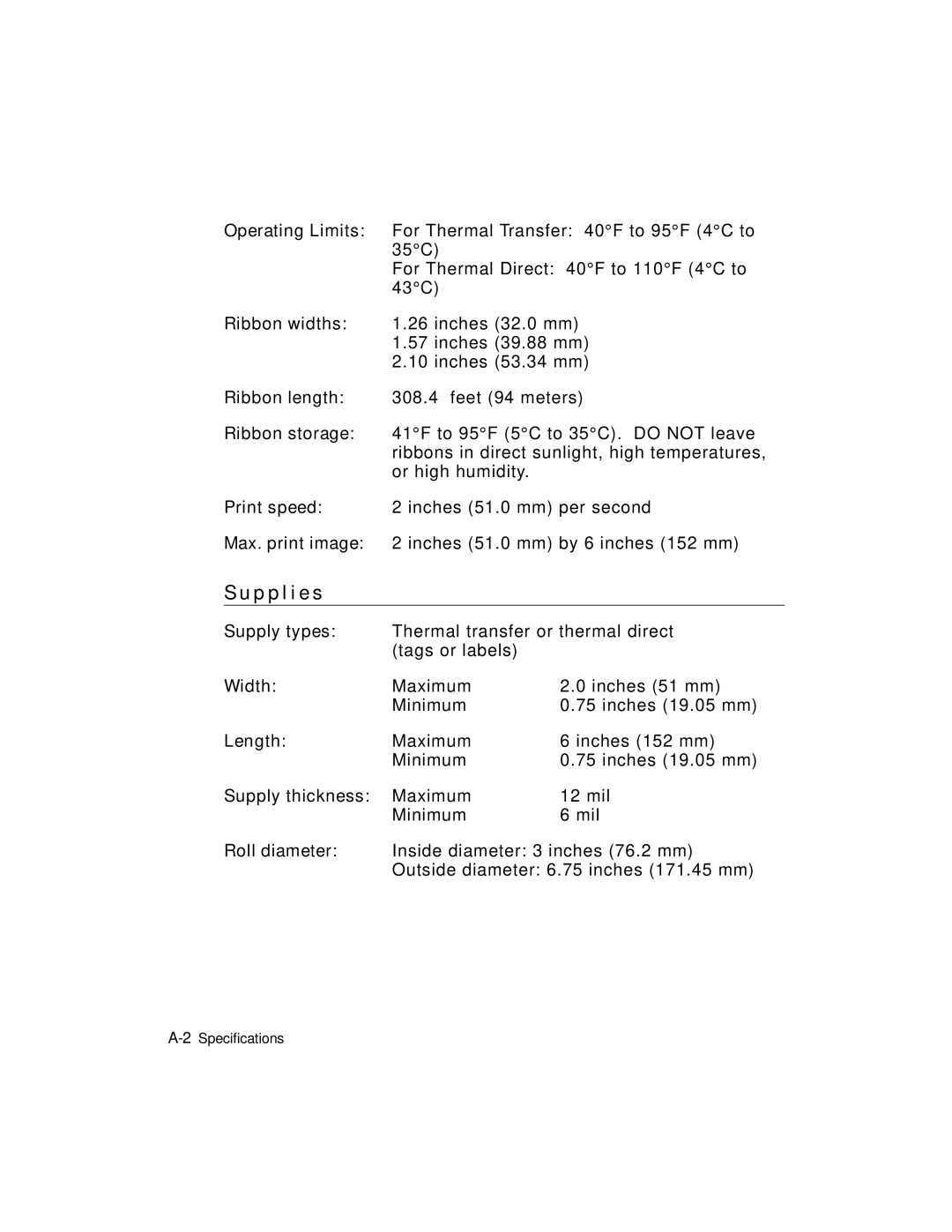 Monarch 9403TM manual P p l i e s 