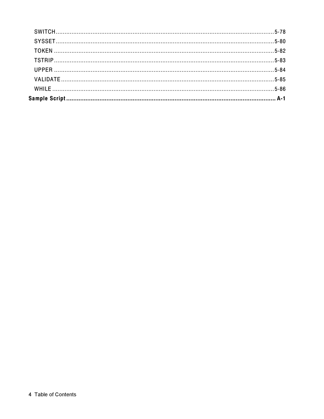 Monarch 9460 manual Sample Script 