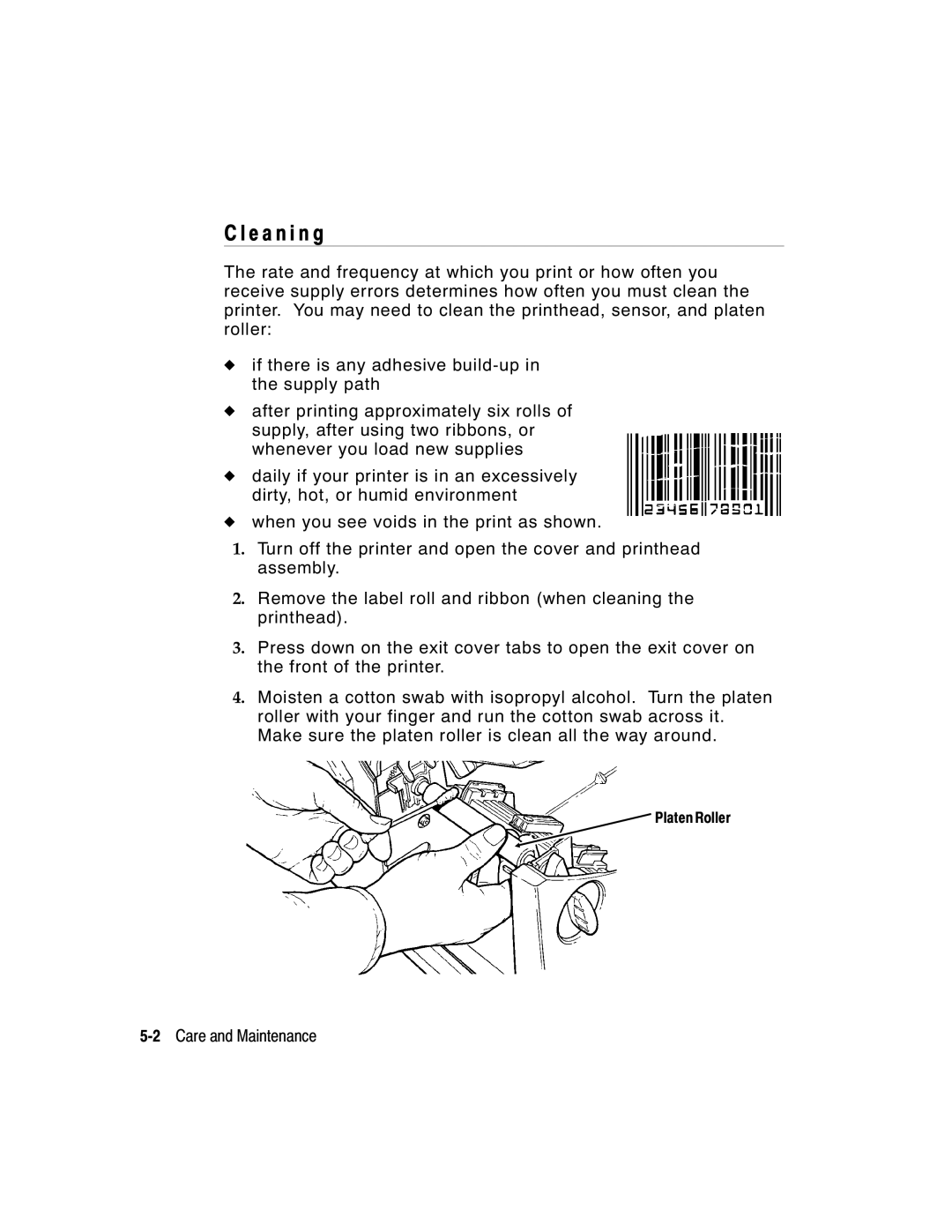 Monarch 9800 manual E a n i n g 