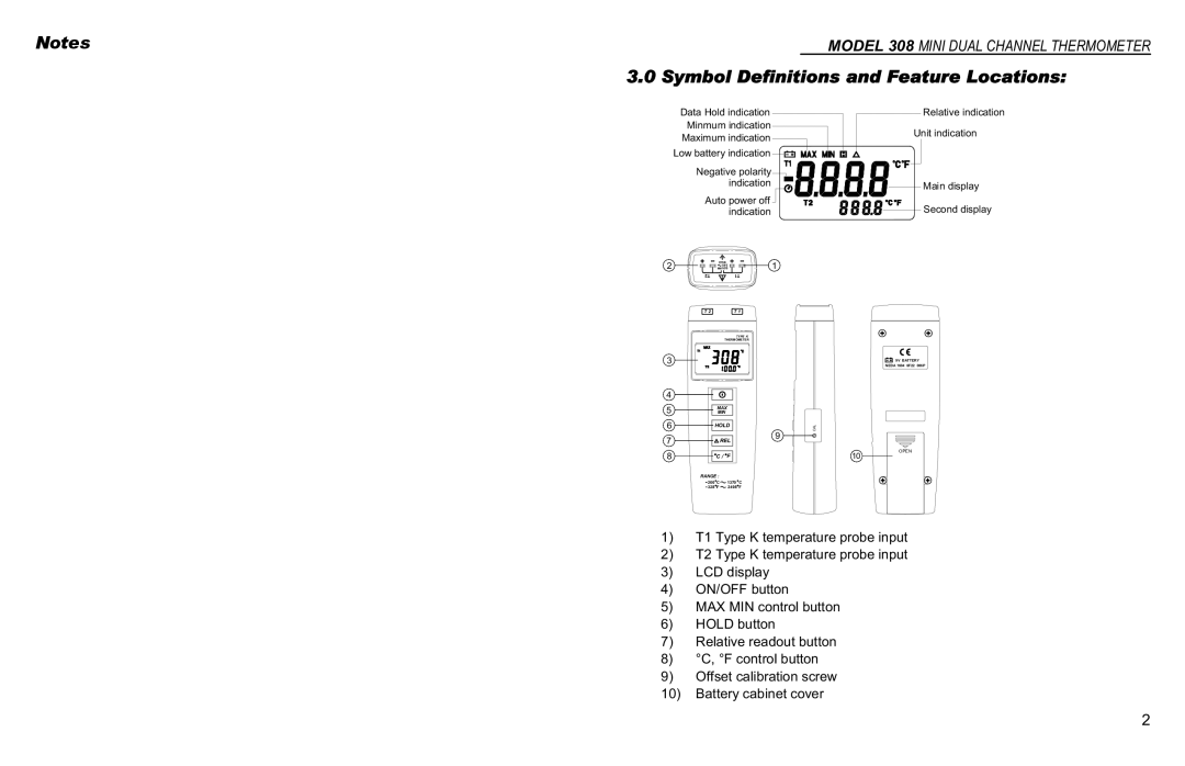 Monarch MONARCH 308 instruction manual Hold 